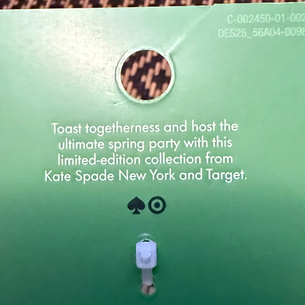 8 Ball Bag Charm Keychain - kate spade new york x Target Gold/Black